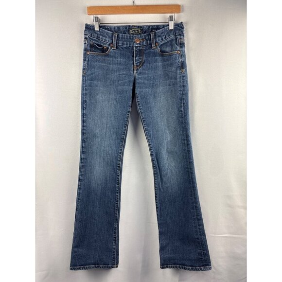 Seven7 Womens Boot Cut Jeans Size 29 Blue Denim Made In Hong Kong - Picture 2 of 6